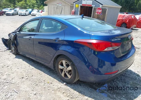 2015 Hyundai Elantra Se z USA, uszkodzony, nr VIN 5NPDH4AE5FH577260